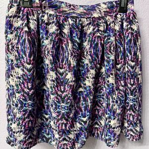 Mossimo fuchsia/teal/black skirt (small)